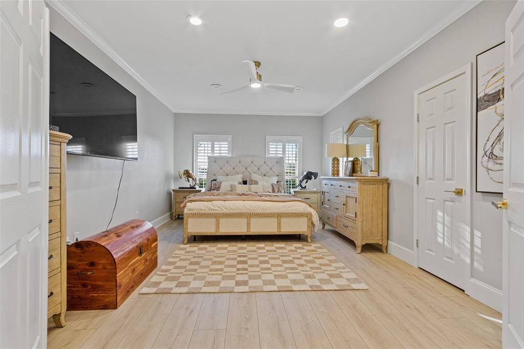 This is another primary bedroom downstairs.
