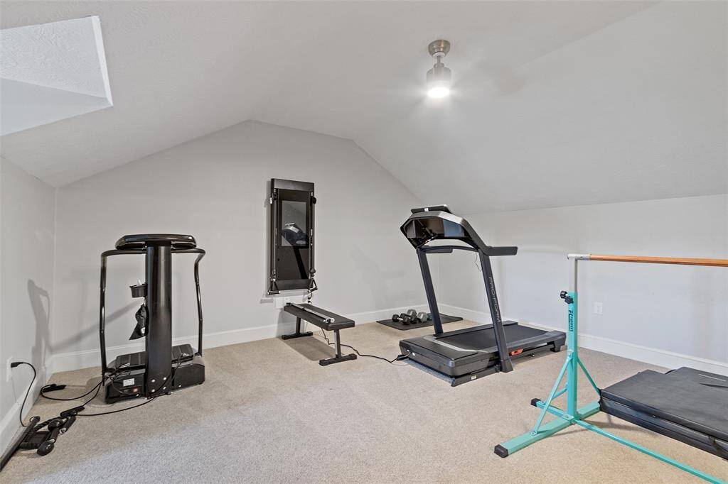 Perfect room to bring your exercise equipment.