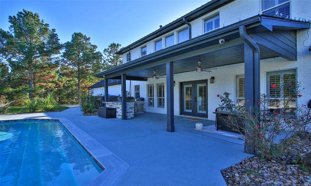 Great outdoor living space.