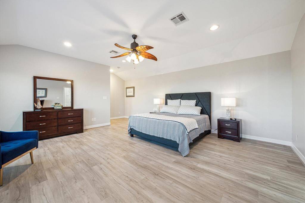 Another view of your beautiful primary bedroom.