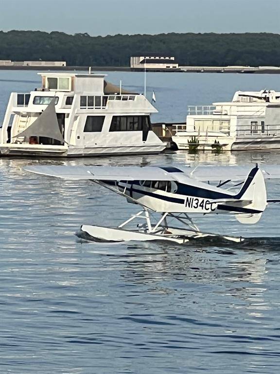 Saw this plane land while out by the pool