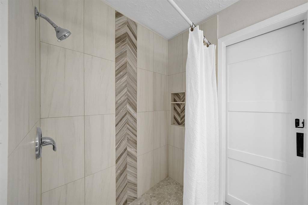 Primary bath with shower