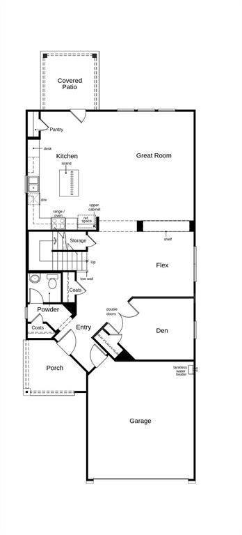 This floor plan features 4 bedrooms, 2 full baths, 1 half bath and over 2,700 square feet of living space.