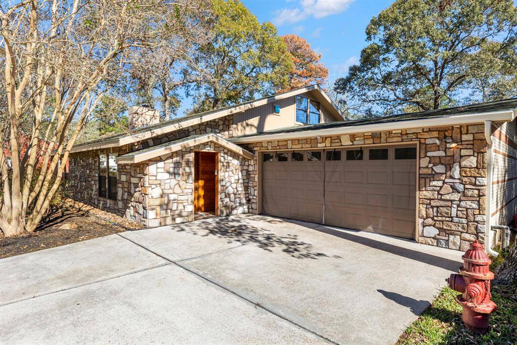 2 Car Attached garage and Main Entrance