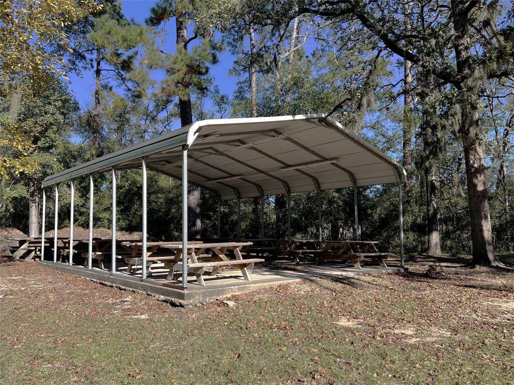 Picnic and pavilion area.