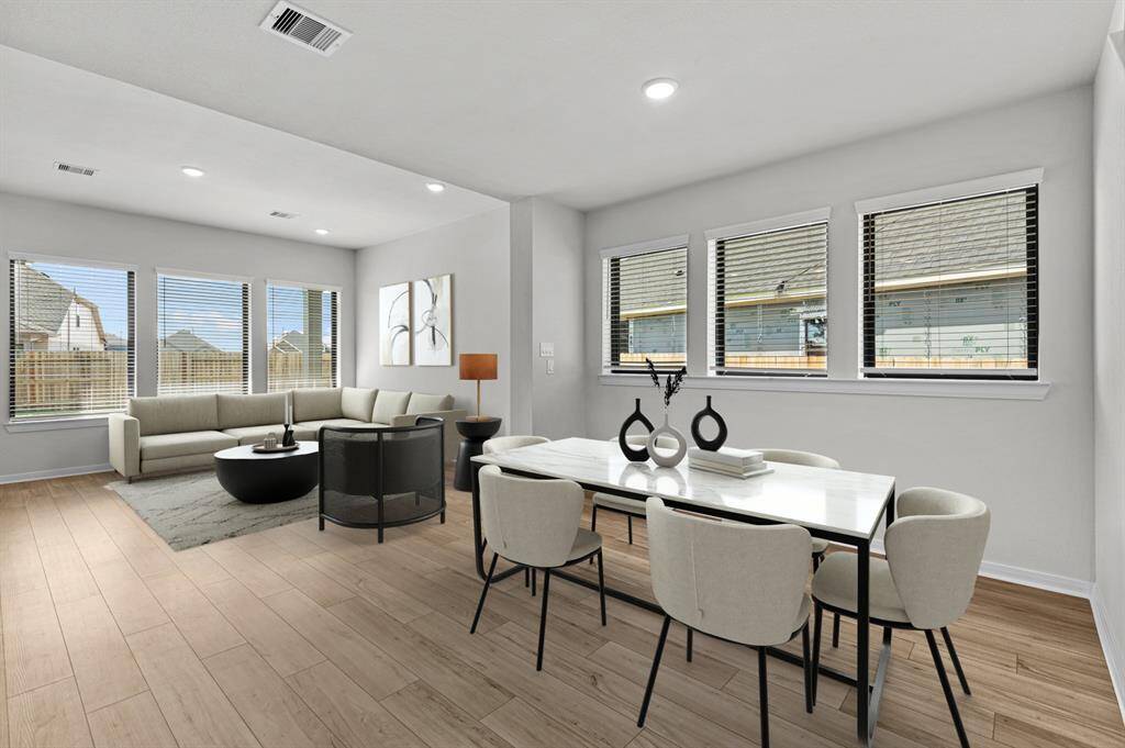 Virtually staged to give you the visual you need to see furniture placement and how the home can live.