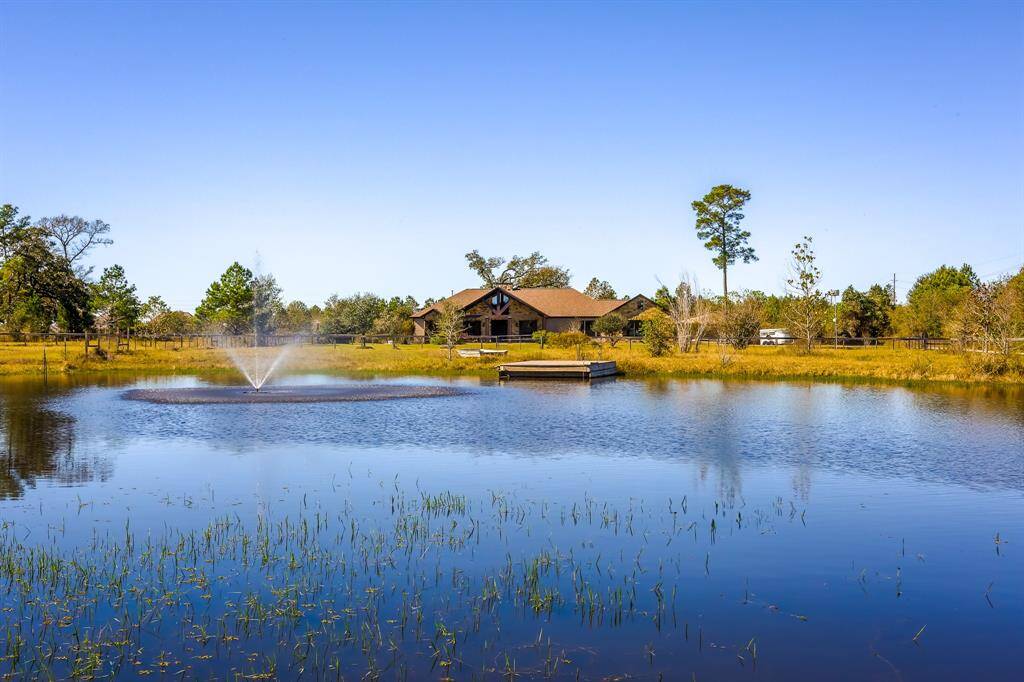 Stocked pond! enjoy fishing or just hanging out on the pier