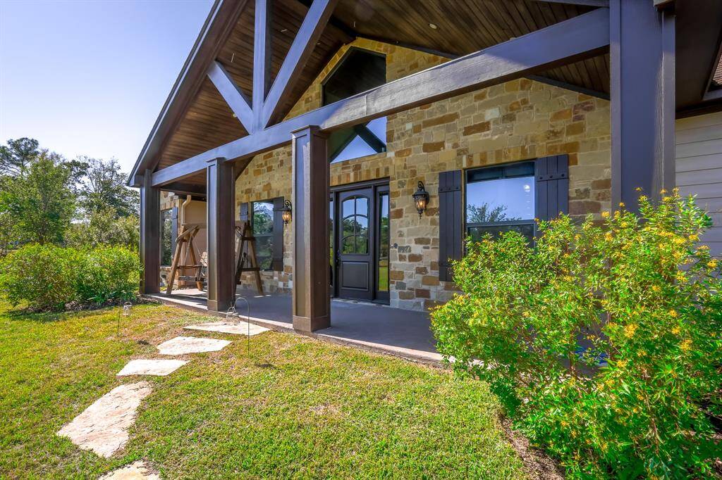 Wood ceilings from front through home and back porch-simply beautiful