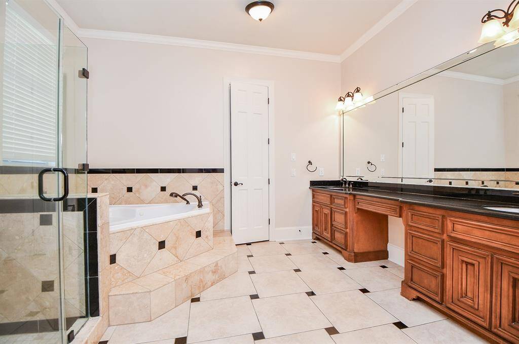 Primary bathroom.