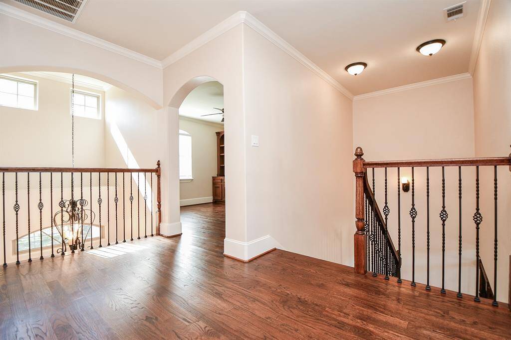 Second floor landing.