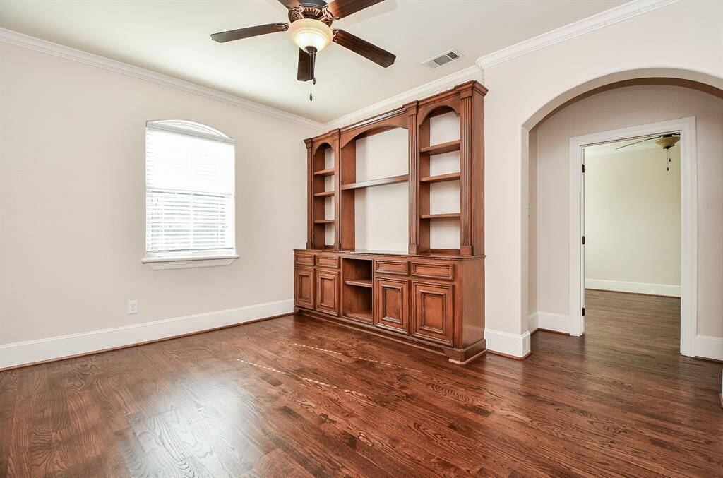 upstairs game room.