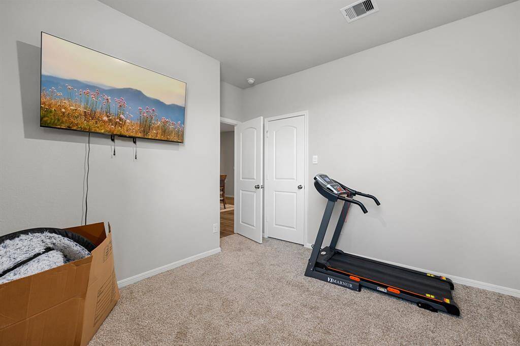 Secondary bedroom not currently being utilized.