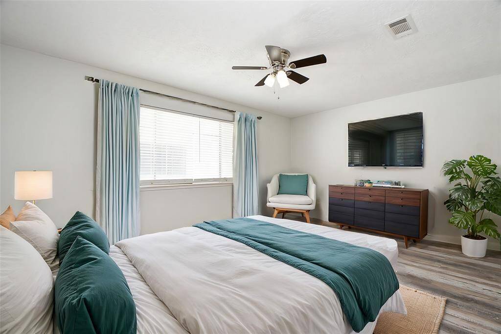 Secondary Bedroom looks into atrium
