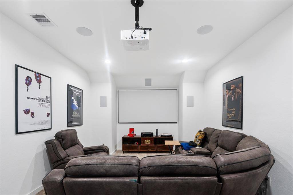 And don't forget there is a Media Room for all those favorite movies and for game day!!!!