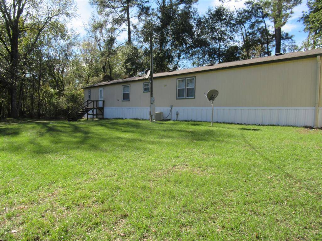 Great size storage area at front of home.