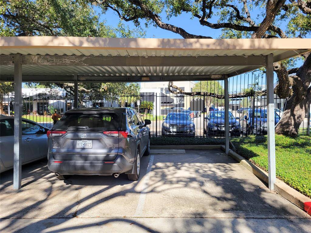 Easy access to the assigned covered parking spot with plenty of guest parking nearby.