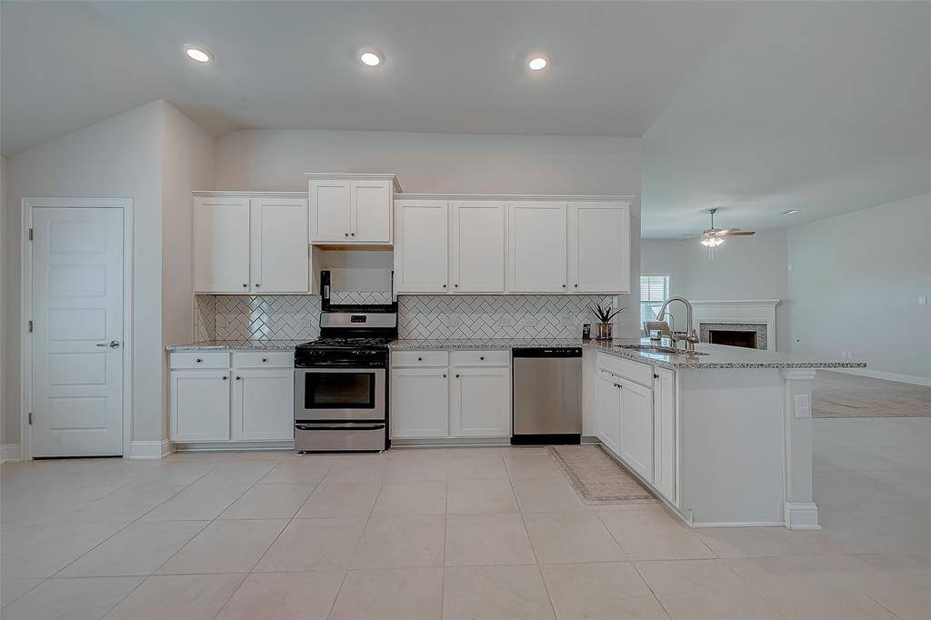 Kitchen with ample storage