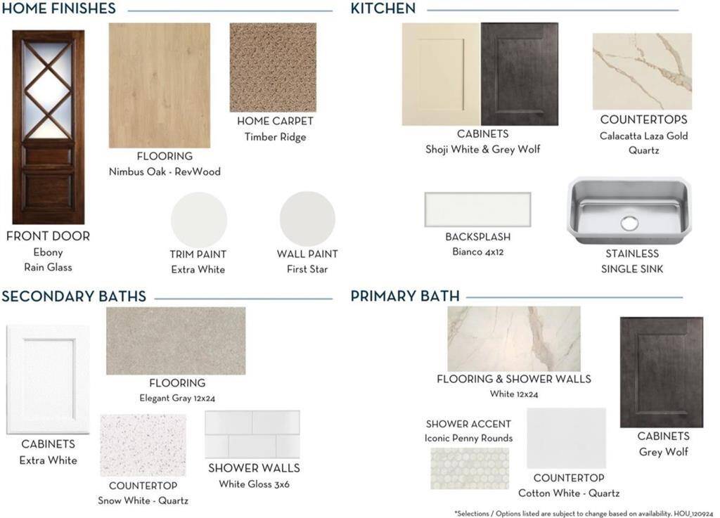 Design Selections