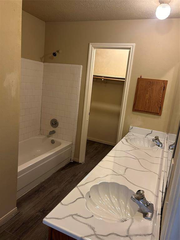 Primary Bathroom Upstairs with two closets