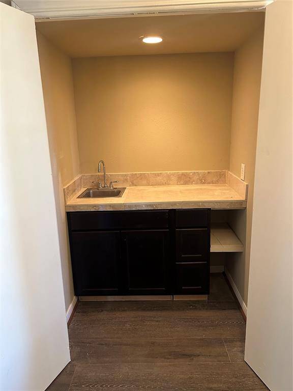 Wet Bar under staircase