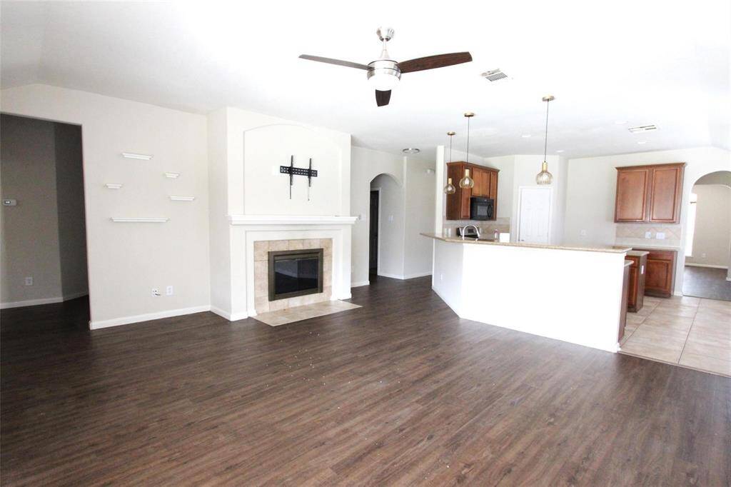 Family Room and Kitchen areas