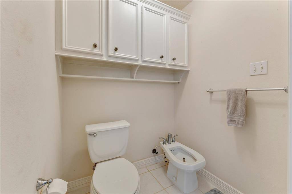 Primary Bath complete with a Bidet