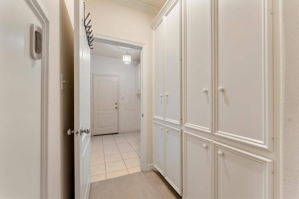 Built in Hallway Storage