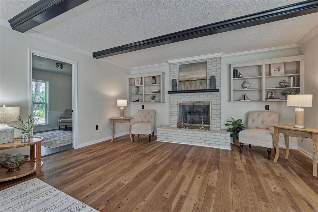 Family Room opens to a great flex room