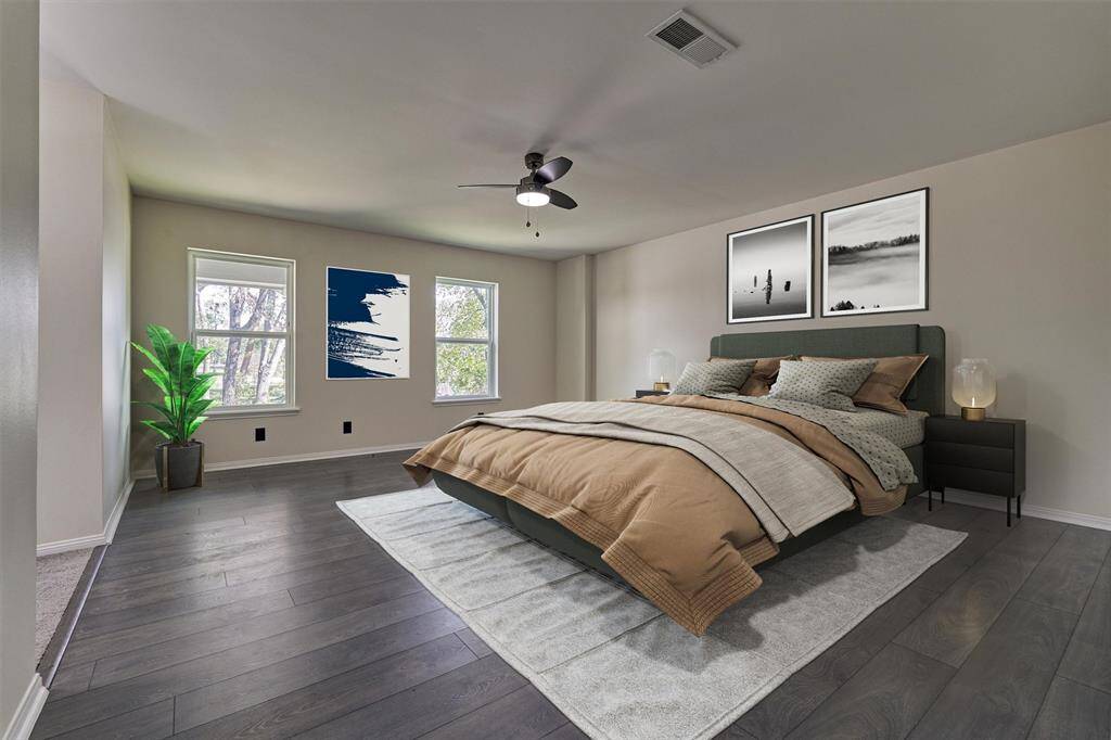Primary Suite located upstairs