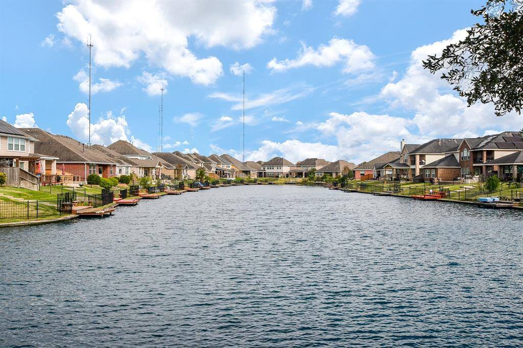 View of lake directly in front of home.