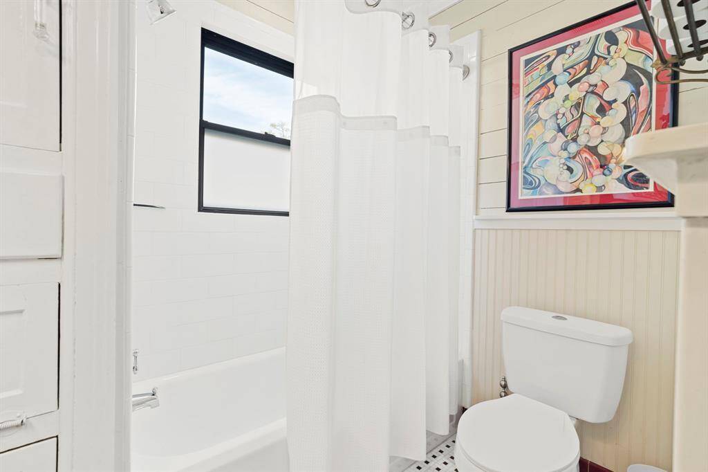 Modern toilets installed.