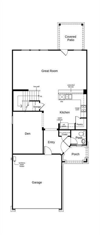 This floor plan features 3 bedrooms, 2 full baths, 1 half bath and over 2,400 square feet of living space.