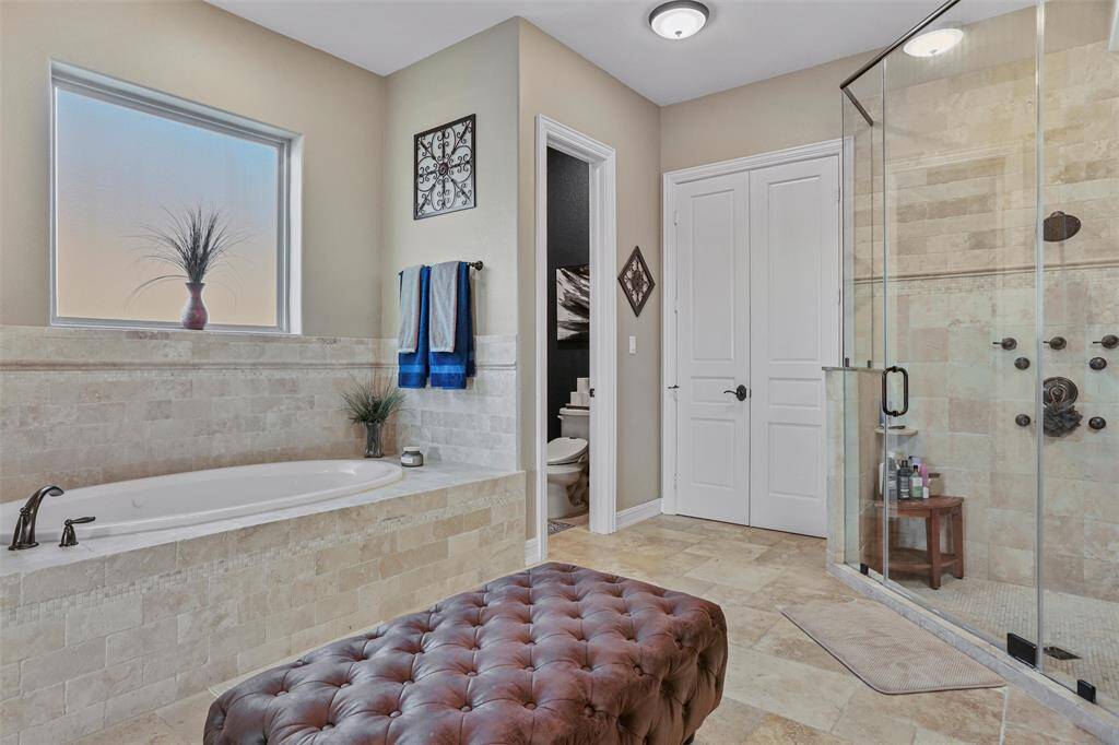Step into the expansive closet for ultimate convenience and storage.