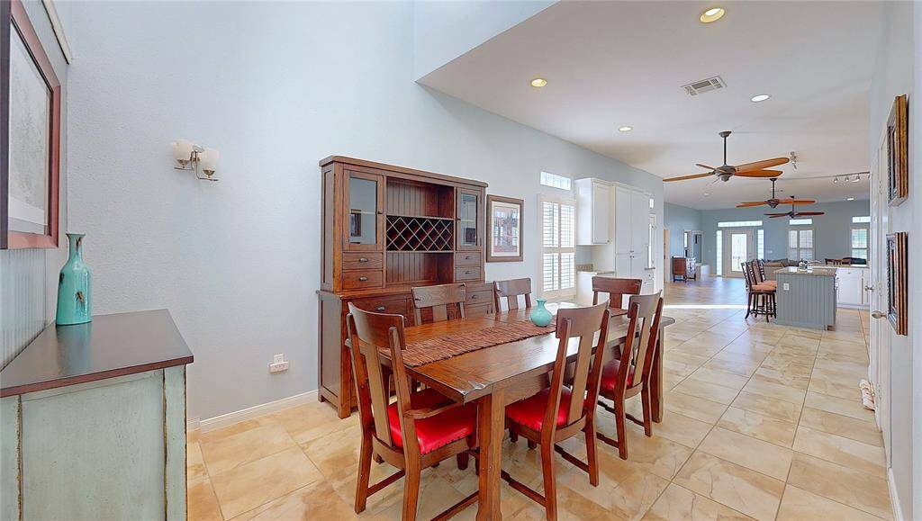 Elevator brings you into the main house in the kitchen.