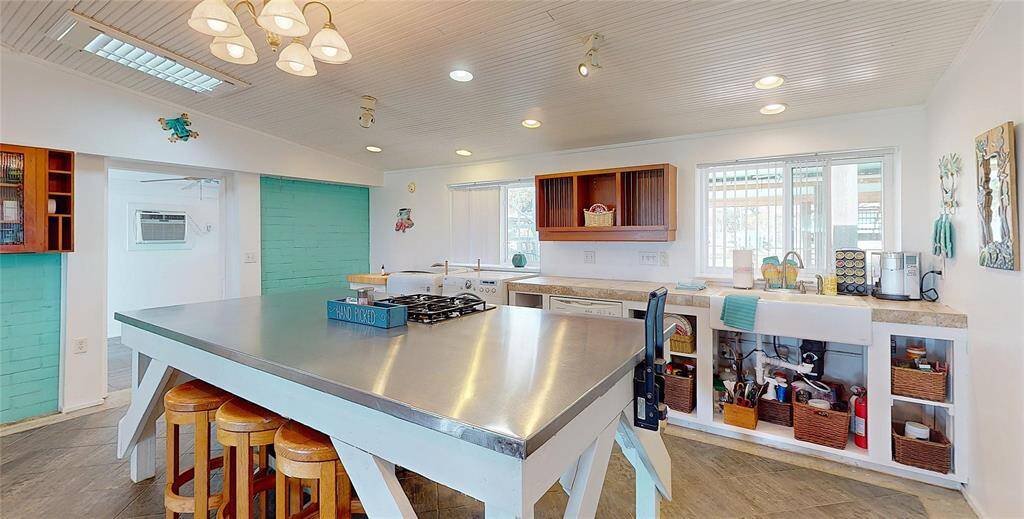 View of Kitchen and Living Area