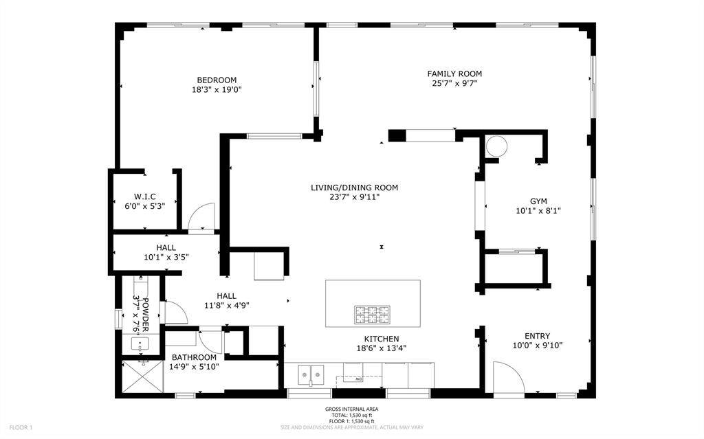 Floor Plan Guest House.