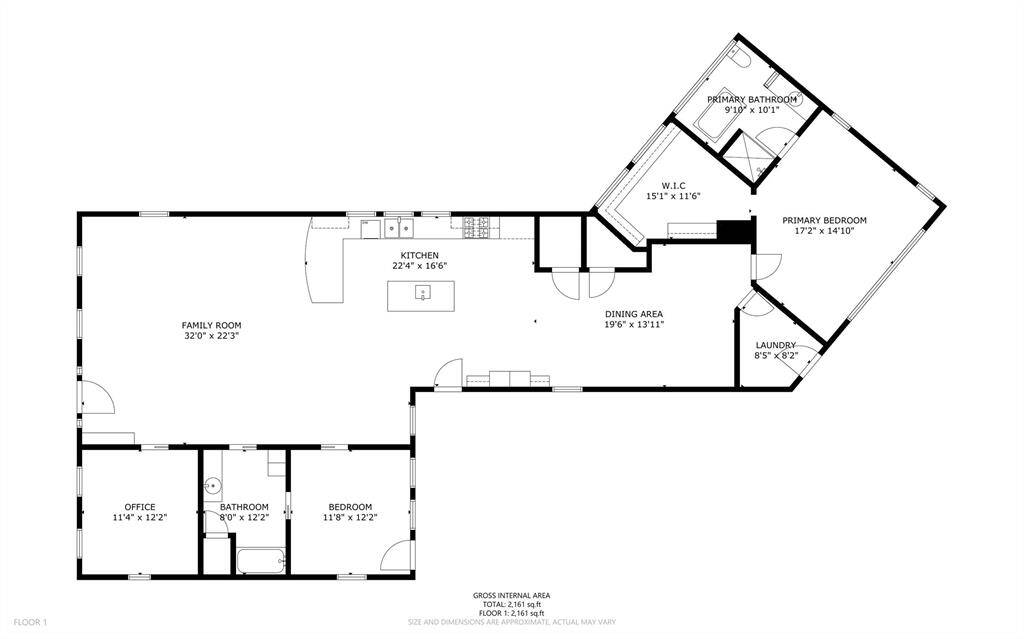 Floor Plan Main House.