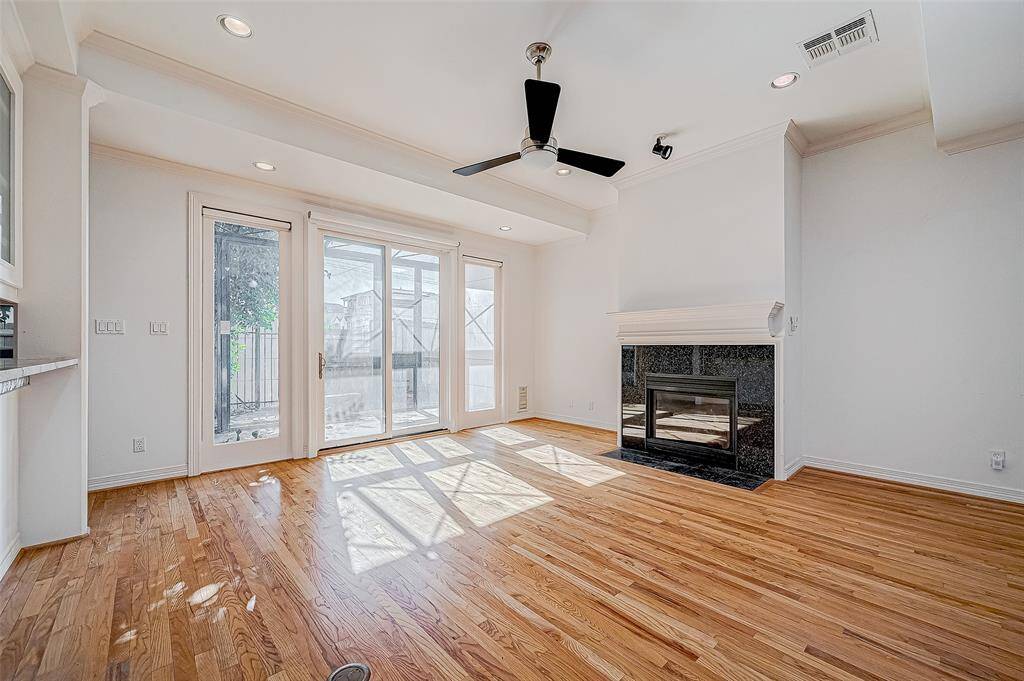 And of course all the natural light from the back patio area.   Screened in porch is like an extension of the living area.  If you have pets, there is a small pet door already installed for you.