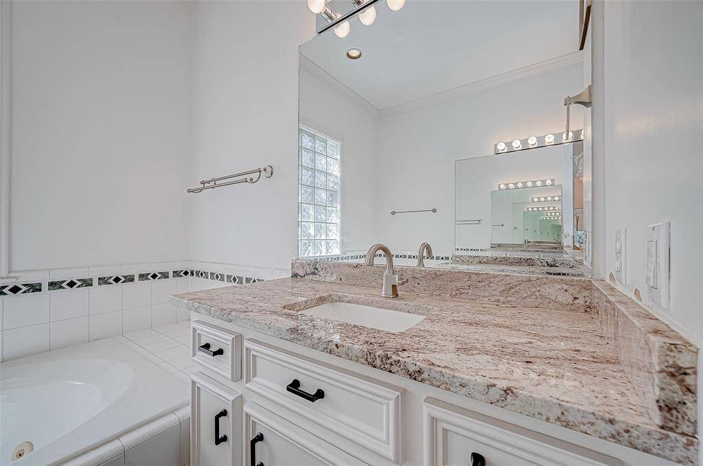 Separate vanities