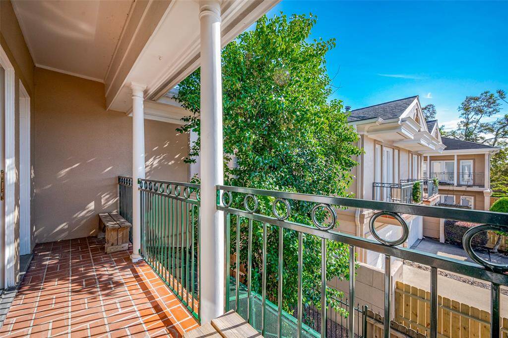 both primary and secondary bedrooms have balcony views!