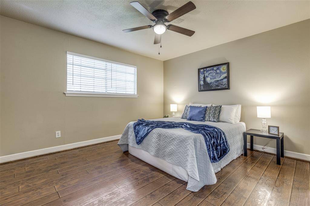 Primary bedroom located upstairs.