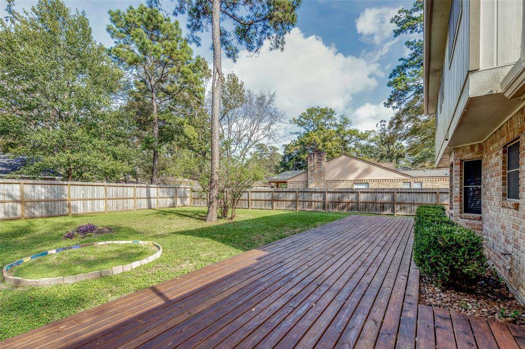 Entertain guests or simply unwind on this beautiful and generously sized deck.