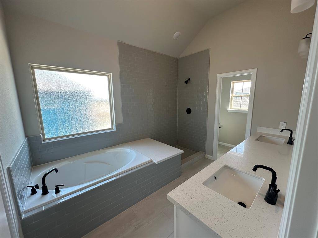 Relaxing owner's bath