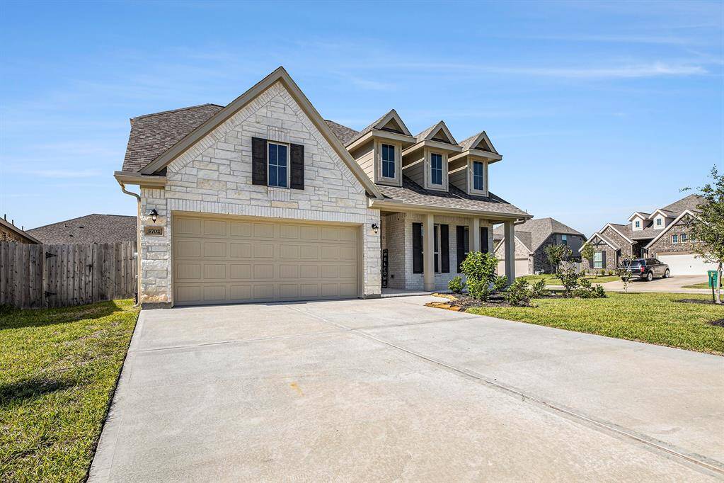 Beautiful stone front elevation