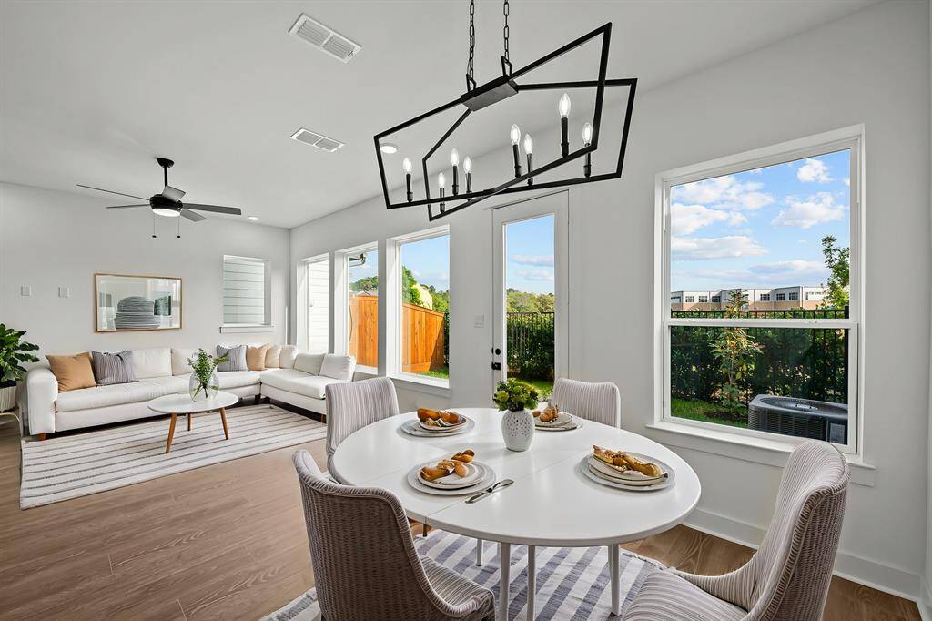 Virtually staged to give you the visual you need to see furniture placement and how the home can live.