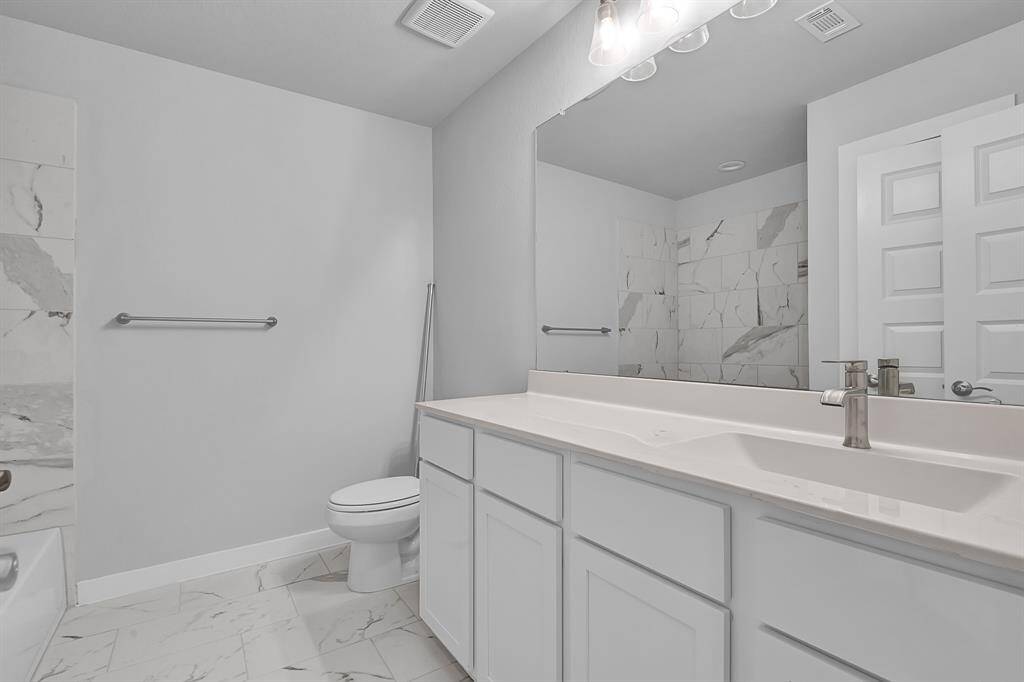 This photo is for illustrative purposes only and is not to be considered an exact replica of the finished home. Rendering does not match the finished product in terms of features, colors, landscaping, etc. Pricing, specifications, square footage and materials are subject to change at any time and without notice.