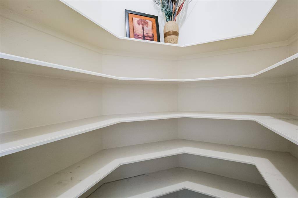 Large WALK-IN PANTRY!