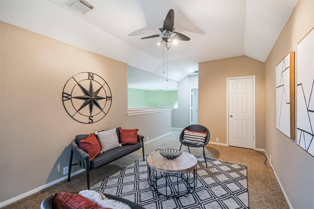Extra storage, the game room also has a closet!