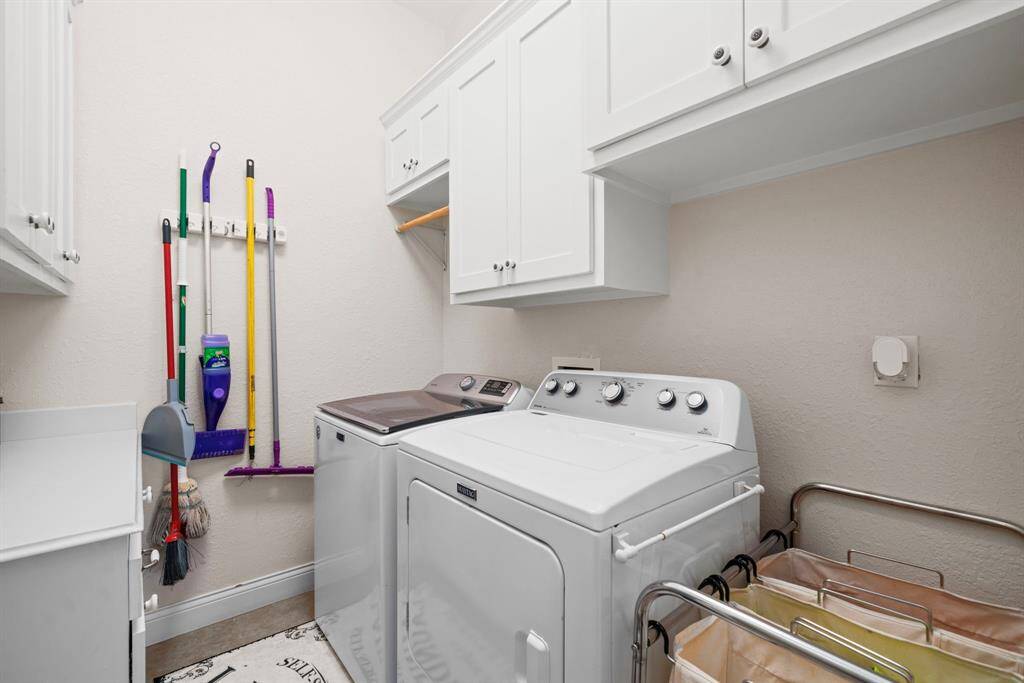 Spacious utility