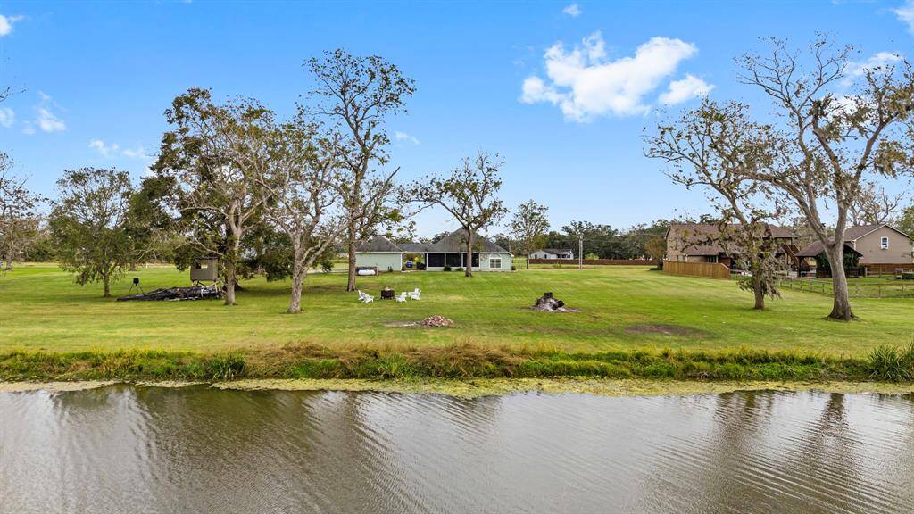 Large lot and beautiful views all around.